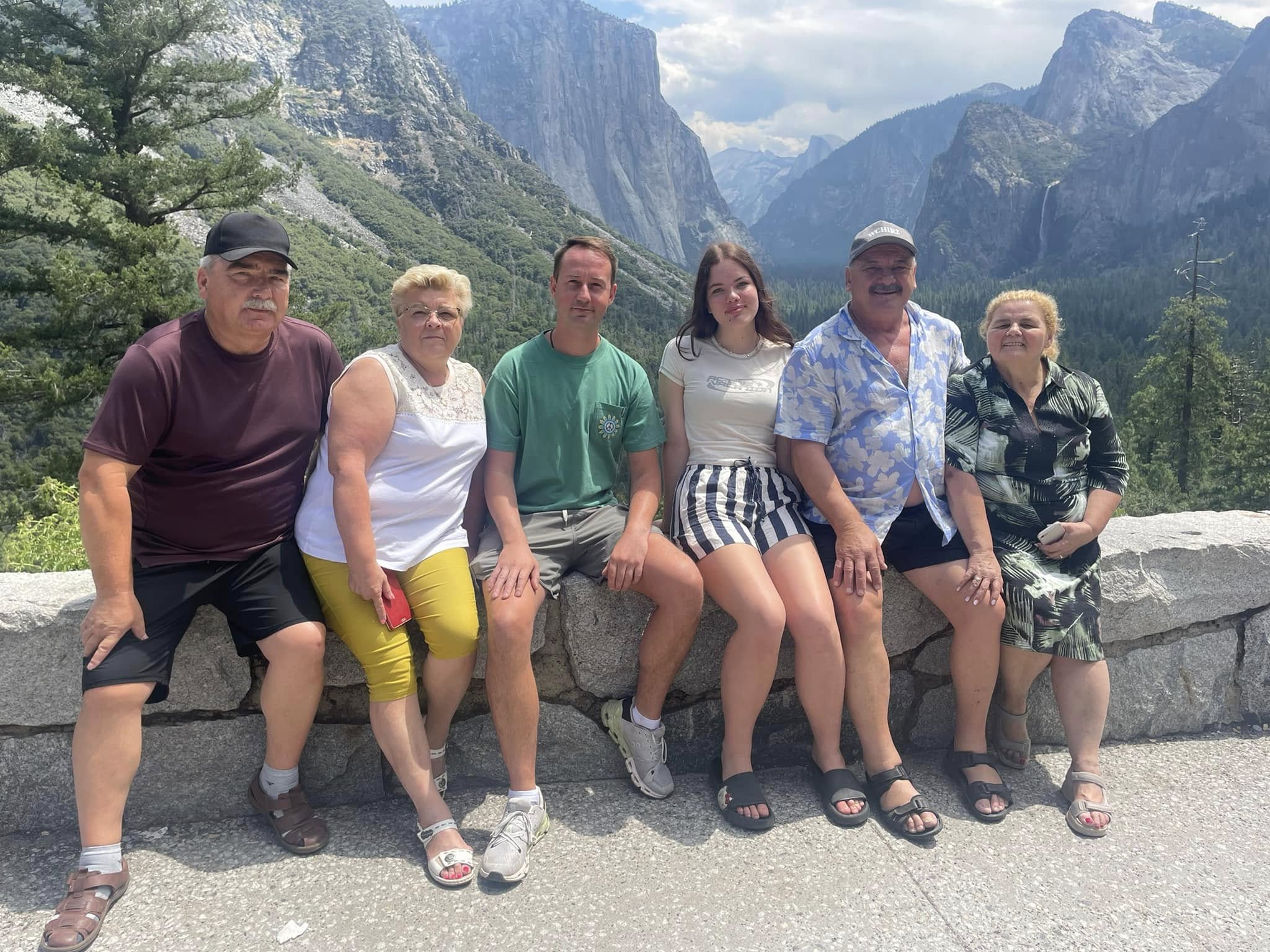 Yosemite National Park - Half Dome i El Capitan